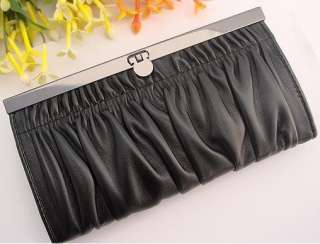 fashion design 10 color snap closur lady wallet women clutch purse 