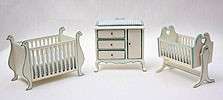 Dollhouse Cradle Bed Furniture Miniatures Dolls House  