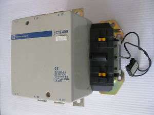 Telemecanique LC1F400 Contactor 420 Amp 600 V LC1 F400 120V  