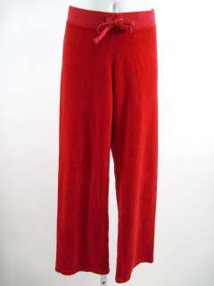 JUICY COUTURE Girls Red Velour Pants Sz 7  