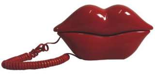 Sexy Telefon im 60/70er Jahre Retro Lips Design. Ein Adapter zum 
