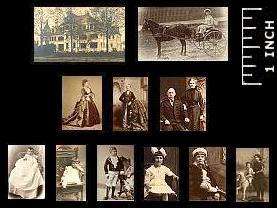 11 Dollhouse PHOTO Pictures~ WEALTHY VICTORIAN FAMILY  