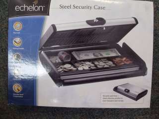 Echelon Slim Steel Securtiy Cash Box 217 7004 92  