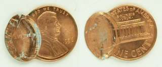 Errors1996 Cent Double Struck Lincoln Back to BaCK  