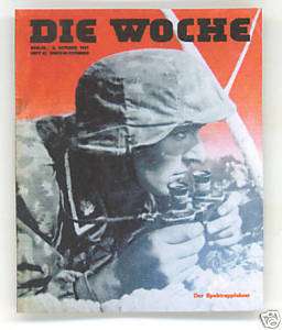 scale WWII German Die Woche Magazine, 8 Oct 41  