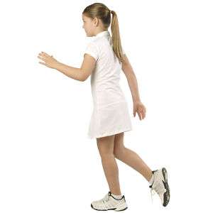 Kinder Mädchen Tenniskleid Piquet  