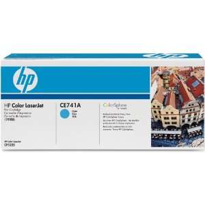 HP CE741A Colour LaserJet CE741A Tonerkartusche cyan 7.300 Seiten Pack 