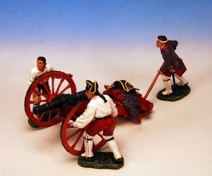   Figures 4 lb Cannon, with 3 crew moving cannon   FGG2   