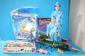 THUNDERBIRDS ships and Figures lot MIP + loose  