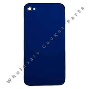 Door with Frame for Apple iPhone 4 CDMA Blue glass Conversion Kit 