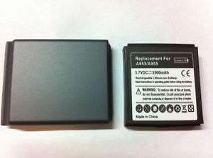 3500mA Extended Battery+Cover For Motorola Droid 2 A955  