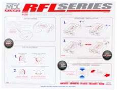 MTX RFL1200D 2400W CAR AMPLIFIER+AMP KIT+CAPACITOR  