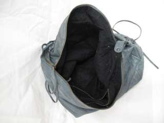 Balenciaga Aged Slate Blue Leather Day Bag  