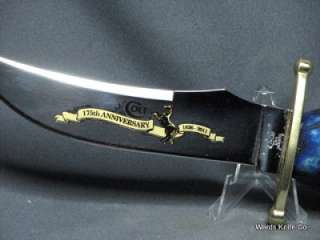 Case XX & Colt 175th Anniversary Kodiak Embellished Blade Blue Stag 