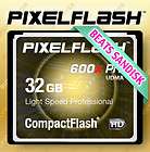 32GB CF Memory by PIXELFLASH 600x High Speed 32G CompactFlash Card 