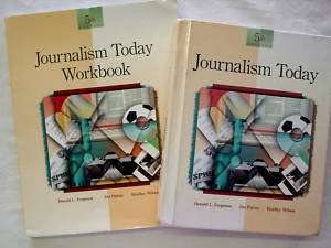 Journalism Today Textbook & Workbook Lot Homeschool  