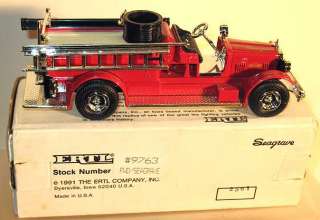 1926 SEAGRAVE FIRE TRUCK LIMITED EDITION MINT ERTL 9763 PRIDE OF 