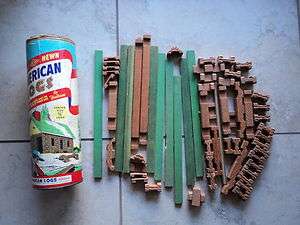 Vintage American LOGS by Halsam 1950s /1960s  