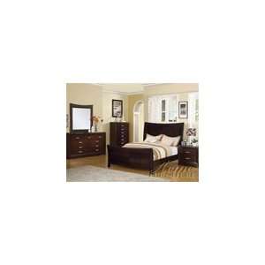   Marble Top Espresso Finish Bedroom Set by Acme   17000