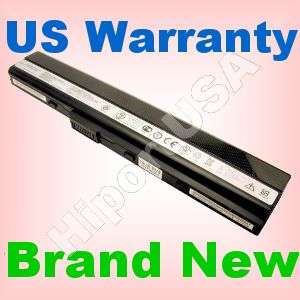 6Cell Battery Fit ASUS A52, A52F, A52J, A31 K52 A32 K52  