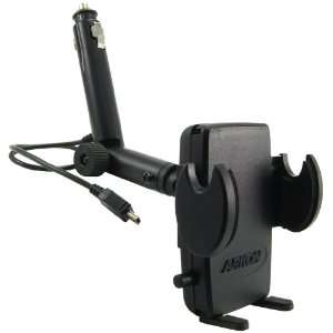  Arkon Lighter Socket Mount with Mini USB Power Charger and 