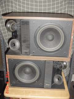 Vintage BOSE 301 Series II Direct Reflecting Speakers  