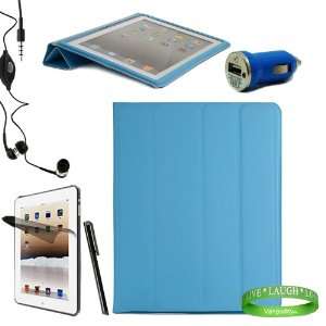  Apple iPad 2 Smart Case Blue 2nd Generation Polyurethanes 