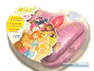 ITT Telefono delle magiche Winx + penna stilo + agenda  