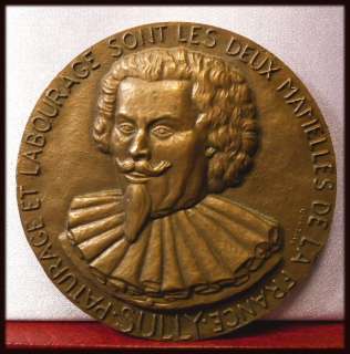 Médaille artistique, en bronze, 68mm, 170g env, signée Coutre 