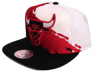 Casquette MITCHELL And NESS   SNAPBACK   NBA   Chicago BULLS   Paint 