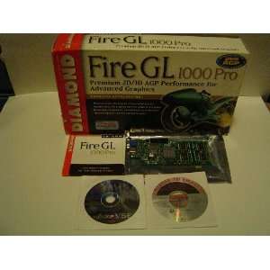  Fire GL 1000 Pro AGP ATX 8MB Electronics
