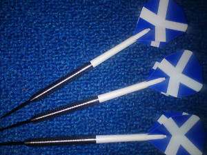 24g Gary Anderson Replica Darts Scotland darts Ringed  
