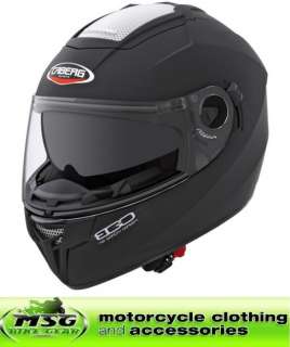 Caberg EGO Motorcycle Crash Helmet MATT BLACK XXL  