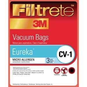  Filtrete 67708 Eureka CV 1 Type MicroAllergen Bags, 3pk 