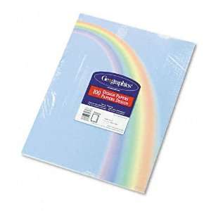  Geographics  Design Paper, Rainbow, 24lb, Letter, 100 