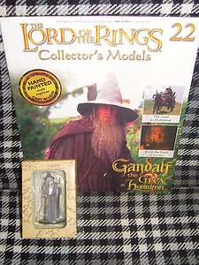 LORD OF THE RINGS COLLECTORS MODELS   22  GANDALF  