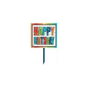  Happy Birthday Lawn Sign Toys & Games