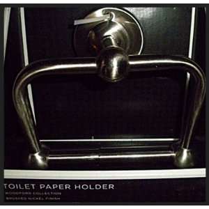  Brushed Nickel Toilet Paper Holder