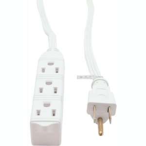  3 OUTLET Grounded Office Cord Electronics
