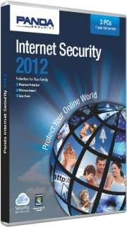 Panda Internet Security 3 User 1 Year 2012 DVD  