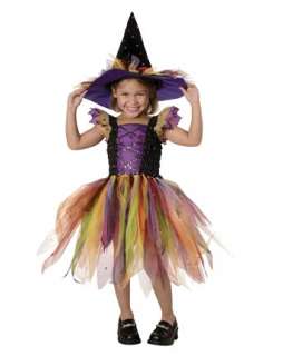 Glitter Witch Child Costume  Wholesale Witch Halloween Costume for 