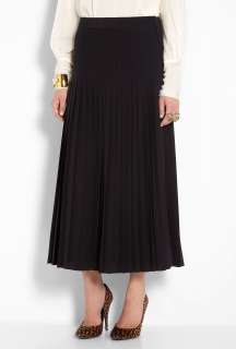 DKNY  Black Pleated Maxi Skirt by DKNY
