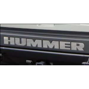   Large Rear Bumper Letter Inserts, for the 2006 Hummer H2 Automotive