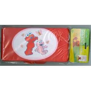    Sesame Street Baby Infant Diaper Wipes Travel Case Red Baby