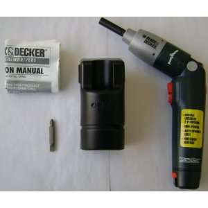 BLACK+DECKER LI2000PK 3.6V 3 Position Rechargeable Screwdriver and