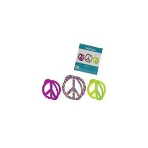    Groovy Girl Peace Sign Centerpieces