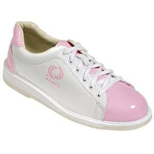 Rio Ladies White / Pink Bowling Shoe 