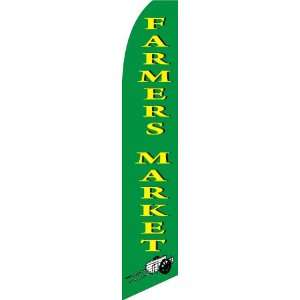  Farmers Market Swooper Feather Flag