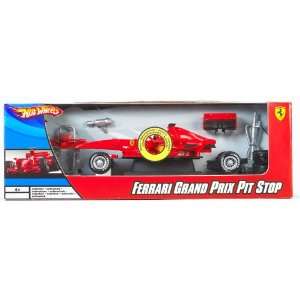 Hot Wheels® Ferrari Grand Prix Pit Stop  Toys & Games  