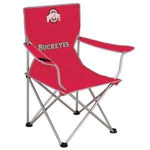  Ohio State Buckeyes NCAA Deluxe Folding Arm Chair by 